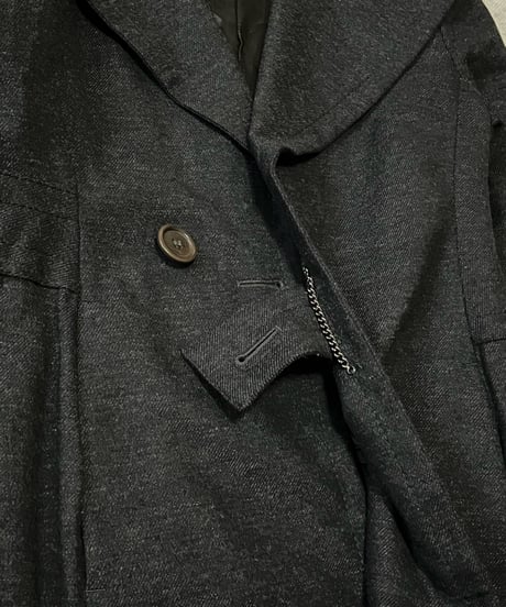 A/W 2003 Dirk Bikkembergs Big Lapel Coat