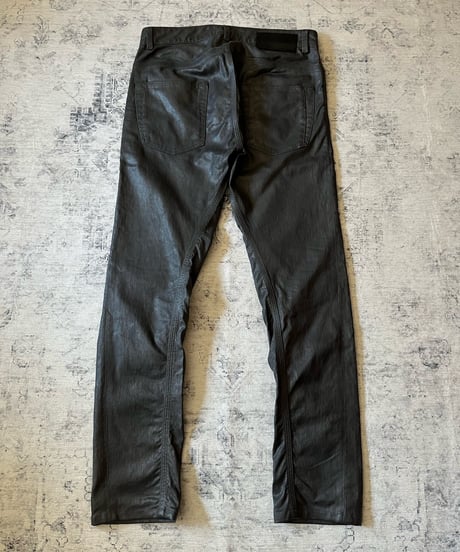 2000s Diesel black coating denim