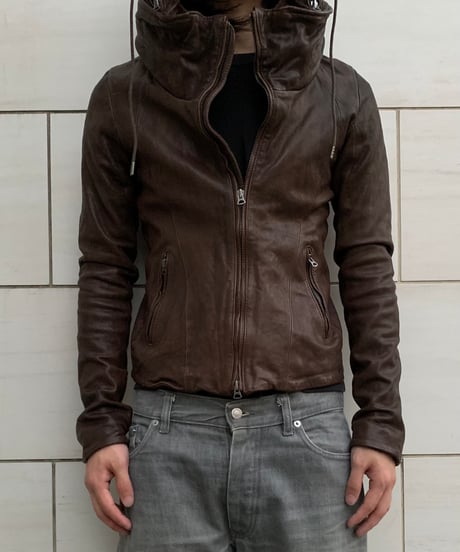 Guns of Arcadia BONO Sheep leather Hoodie