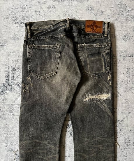 S/S 2004 Hysteric Glamour “Scab“ Studs Denim Pants