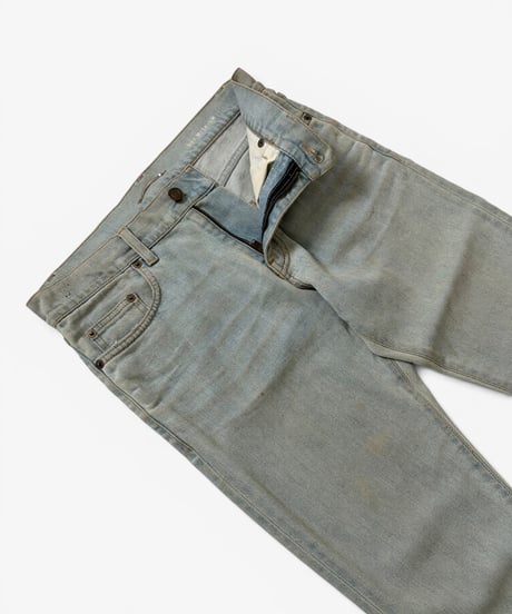 A/W 2013 SAINT LAURENT PARIS D02 DIRTY BLUE CLEAR DENIM［27］