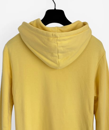 S/S 2015 BALMAIN HOMME PASTEL YELLOW SIDE ZIP HOODIE［XS］