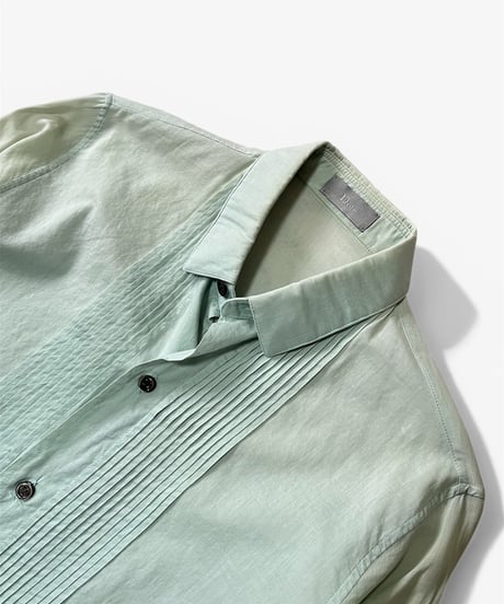 S/S 2005 DIOR HOMME “BECK” ACCORDION SHEER SHIRT