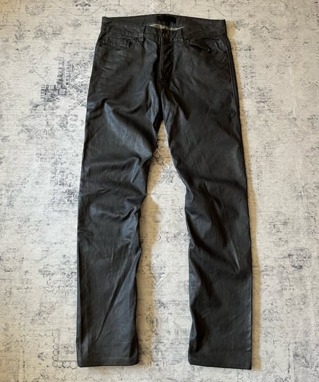 2000s Diesel black coating denim