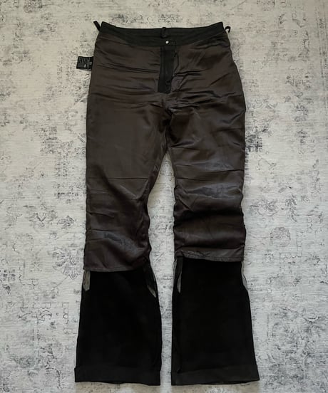 1990s Trousers type Goat Leather pants
