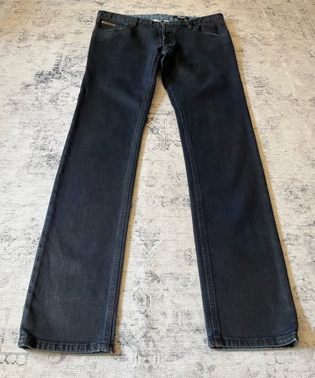 S/S 2015 Just Cavalli black coating denim