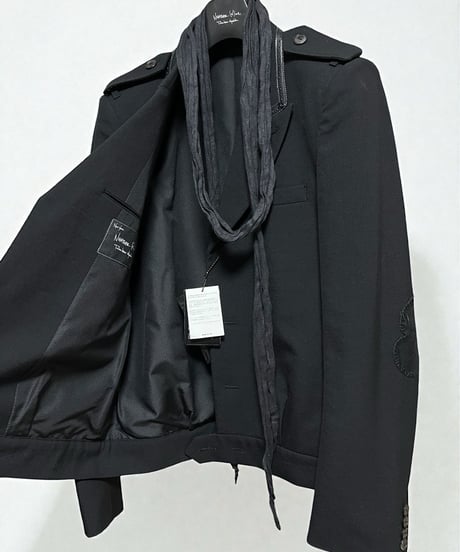 A/W 2006 NUMBER (N)INE “NOIR” RUNWAY MILITARY JACKET