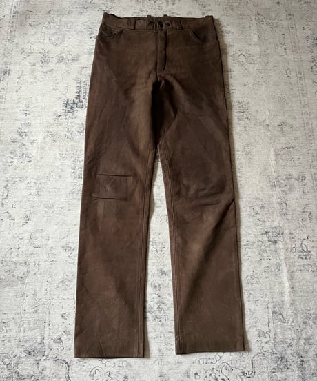 1990s Europe Goat skin pants