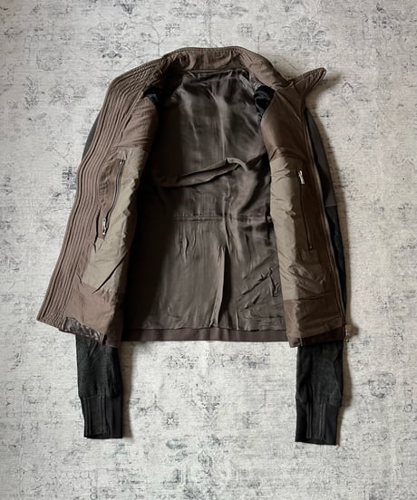 S/S 2011 Rick Owens “Anthem” Switchable Leather Jacket