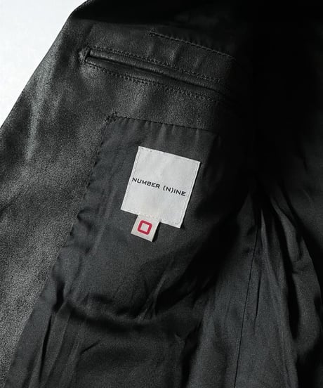 A/W 1999 NUMBER (N)INE “ROCK IDOL” 2WAY LEATHER JACKET