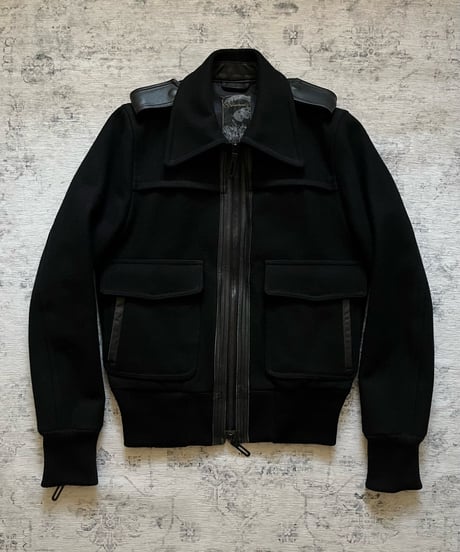 2000s Galaabend wool military jacket