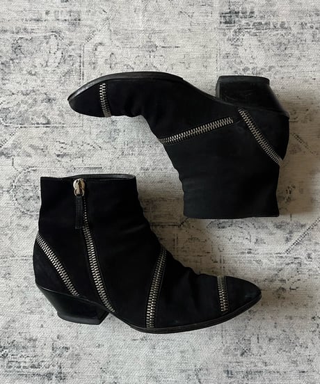 Giuseppe Zanotti Multi-Zip Heel Boots