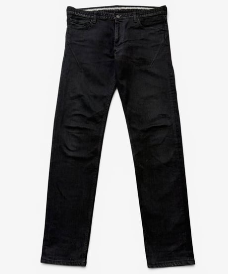 A/W 2007 NUMBER (N)INE “LOVE GOD MURDER” CRYING HEART BLACK STRETCH DENIM［5］