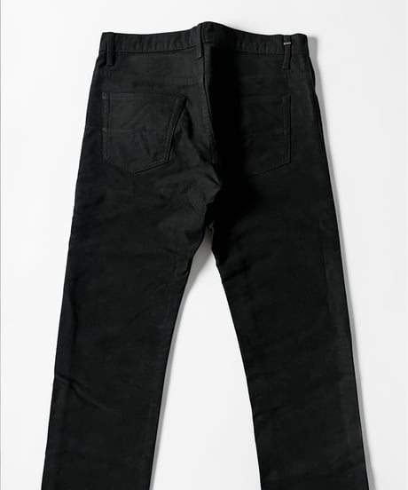 A/W 2003 DIOR HOMME “LUSTER” WAXED MOLESKIN PANTS
