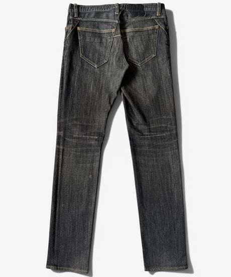 S/S 2008 NUMBER (N)INE “BIRDS” GREY DENIM