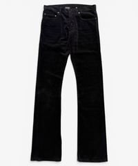 A/W 2005 DIOR HOMME “GLAM ROCK” BLACK VELVET BOOTCUT［29］