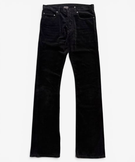 A/W 2005 DIOR HOMME “GLAM ROCK” BLACK VELVET BOOTCUT［29］