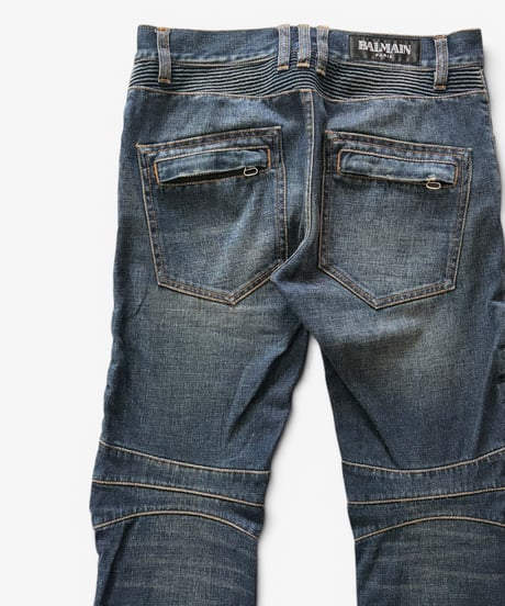 A/W 2010 BALMAIN HOMME BY CHRISTOPHE DECARNIN CLIP ZIP BOOTCUT［29］