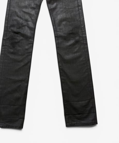 A/W 2007 DIOR HOMME “NAVIGATE” SHARP NOTATION WAXED BLACK［28］