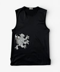 A/W 2002 DIOR HOMME “REFLECTION” SILVER GRIFFIN TANK TOP［S］