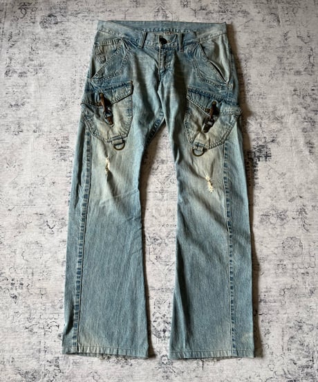 2000s RATTLE TRAP Metal parts denim