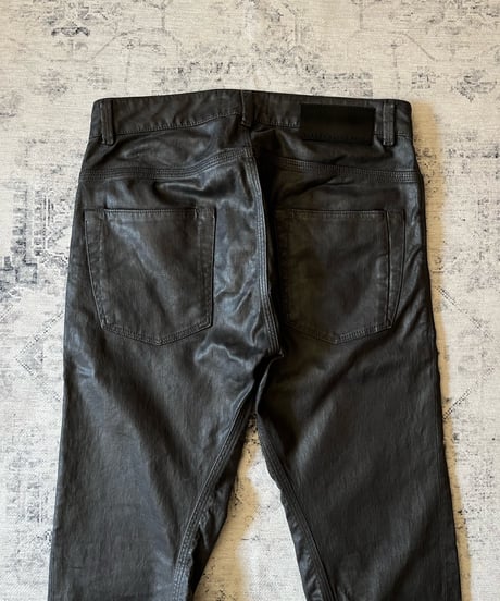 2000s Diesel black coating denim