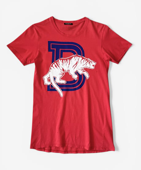 S/S 2011 BALMAIN BY CHRISTOPHE DECARNIN DISTRESSED T-SHIRT