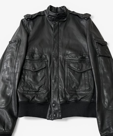S/S 2005 DIOR HOMME “BECK” CAMPAIGN/RUNWAY LEATHER JACKET