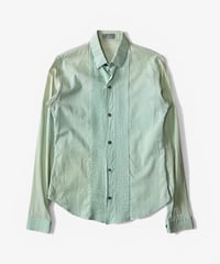 S/S 2005 DIOR HOMME “BECK” ACCORDION SHEER SHIRT