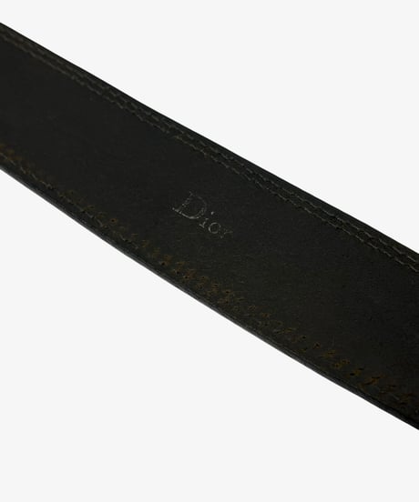 S/S 2005 DIOR HOMME “BECK” DOUBLE PRONG BELT［85］
