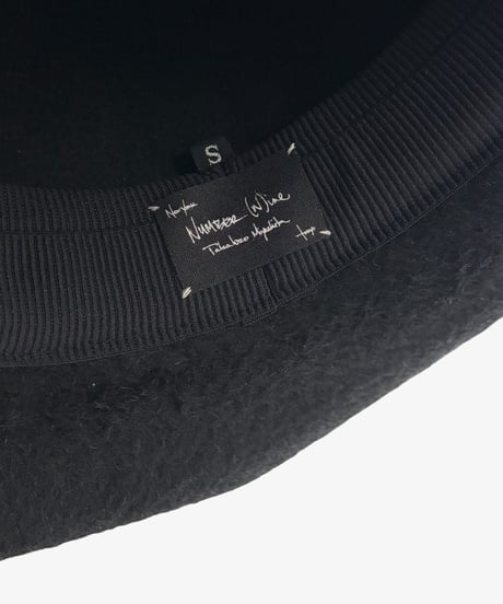 A/W 2007 NUMBER (N)INE “LOVE GOD MURDER” SAMPLE BEAVER FELT HAT［S］