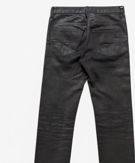 A/W 2007 DIOR HOMME “NAVIGATE” SHARP NOTATION WAXED BLACK［28］