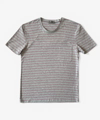 S/S 2005 DIOR HOMME “BECK” RED STRIPE CUT-SEW