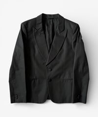 2006 BALENCIAGA BY NICOLAS GHESQUIERE PEAKED LAPEL JACKET