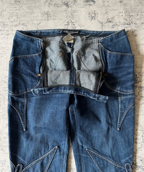 S/S 2002 DOLCE&GABBANA butterfly denim