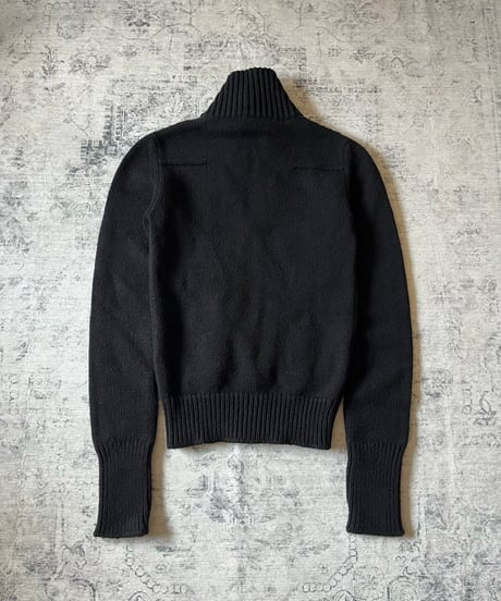 A/W 2004 Dior HOMME “Victim” drivers knit jacket