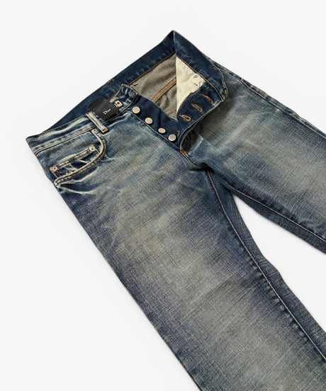 S/S 2007 DIOR HOMME “WLGT” CRINKLED WASH DENIM［27］