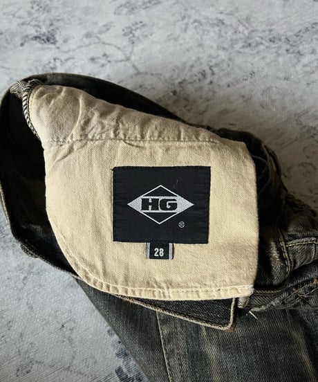 S/S 2004 Hysteric Glamour “Scab“ Studs Denim Pants
