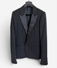 A/W 2006 DIOR HOMME “THESE GREY DAYS” SATIN SMOKING BLAZER［44］