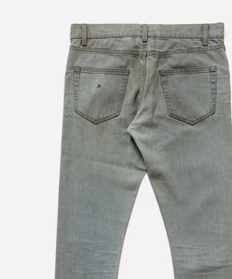 A/W 2013 SAINT LAURENT PARIS D02 DIRTY BLUE CLEAR DENIM［27］