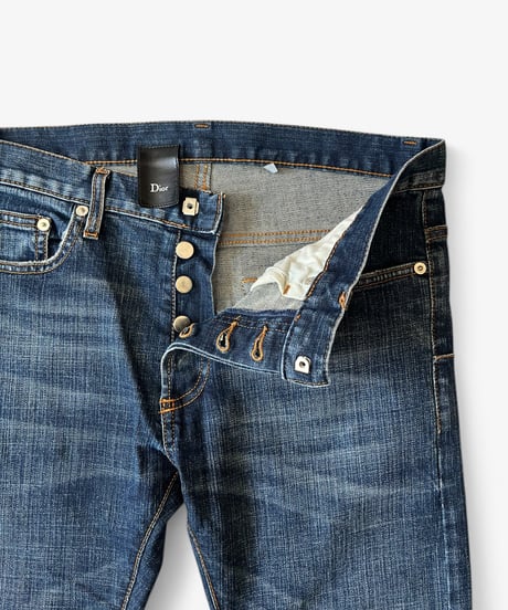 A/W 2007 DIOR HOMME “JAKE” WASHED JEANS