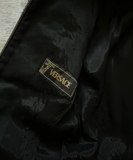 S/S 1999 Versace geometric pattern jacket