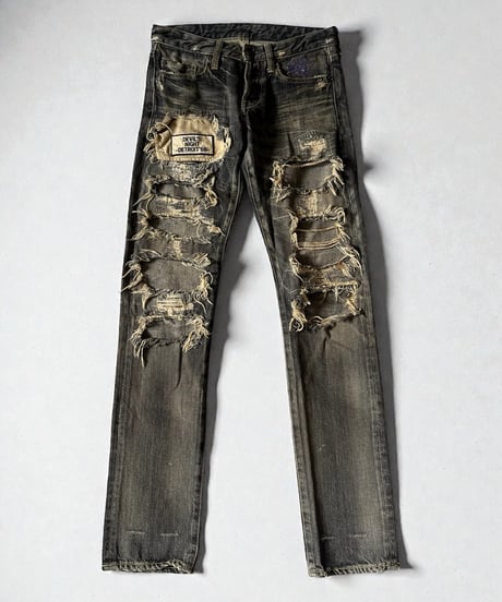 HYSTERIC GRAMMAR DETROIT 68 SCAB DENIM