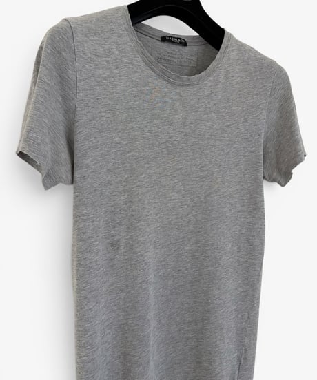 S/S 2010 BALMAIN HOMME BY CHRISTOPHE DECARNIN DISTRESSED GOTHIC TRIBAL T-SHIRT［XS］