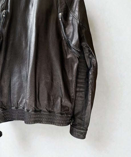 S/S 2004 N.HOLLYWOOD “ACTIVIST” LEATHER JACKET