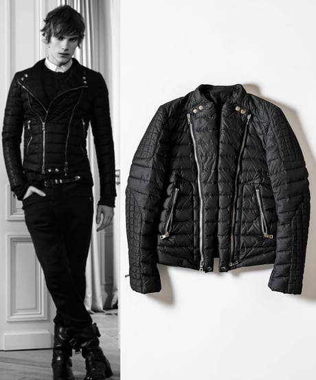 A/W 2012 BALMAIN HOMME BIKER DOWN RIDERS