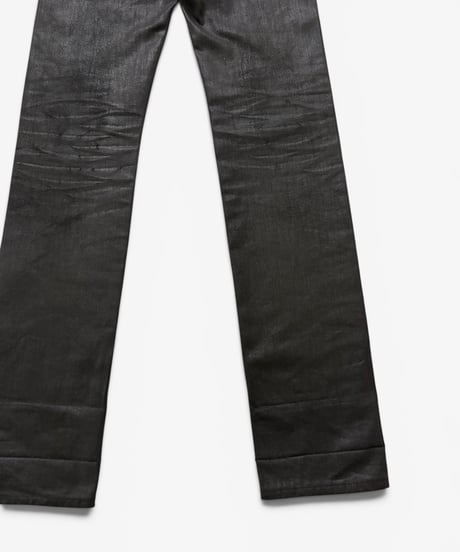 A/W 2007 DIOR HOMME “NAVIGATE” SHARP NOTATION WAXED BLACK［28］