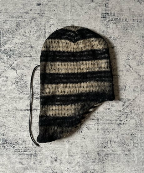 Roen layered Swarovski knit cap