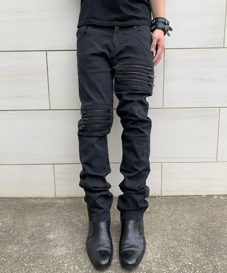 Early 2000 RUBIK Knee Zip stretch pants