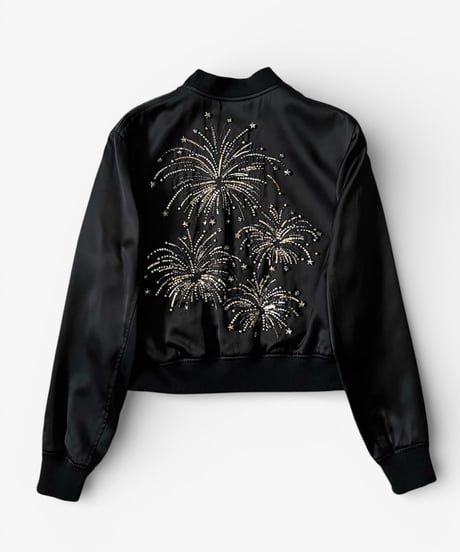 S/S 2015 SAINT LAURENT PARIS CRYSTAL FIREWORKS JACKET